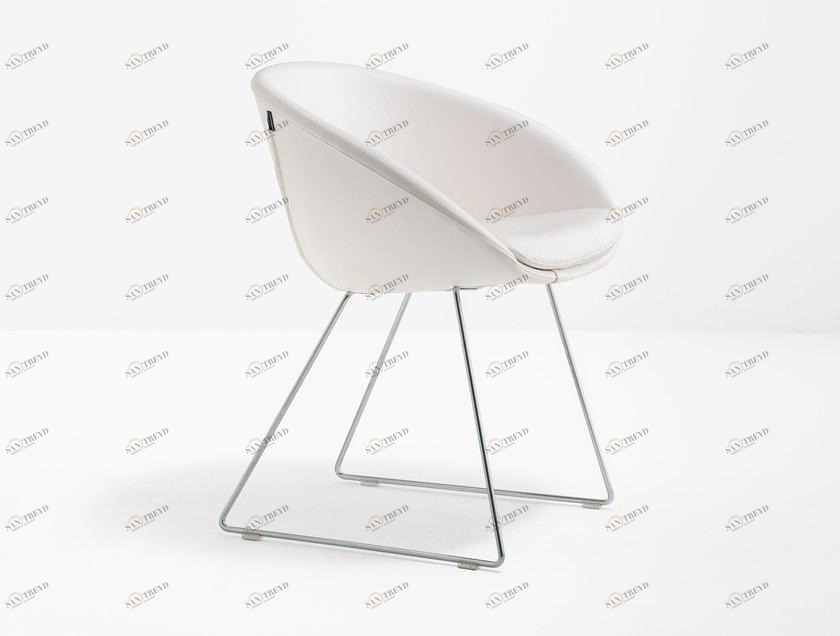 Pedrali Кресло-санки с обивкой Gliss 1020