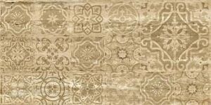 Граните Стоун Травертин декор медовый лаппатированная 1200x599