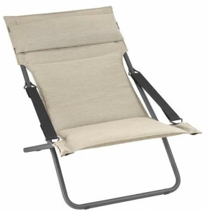 Lafuma Mobilier Раскладной шезлонг с подлокотниками Gordes Lfm2866