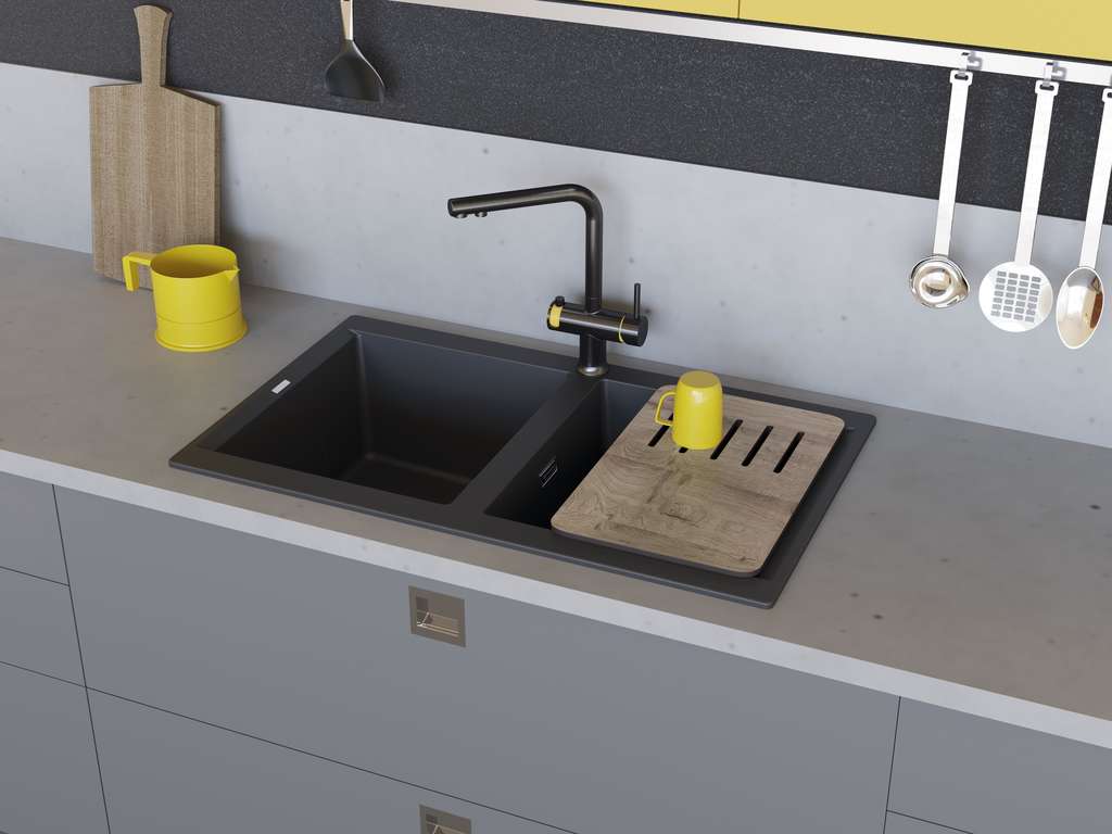 Смеситель для кухни Hotaru B OMOIKIRI 4994029 - Вид №4