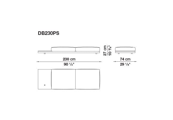 Кожаный диван B&B Italia док ARCH-00106863 - Вид №52