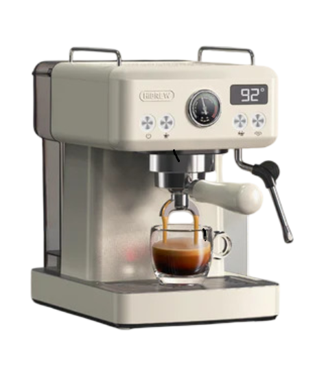 9156828 Кофеварка рожковая HiBREW H10A бежевый STDN-0045976