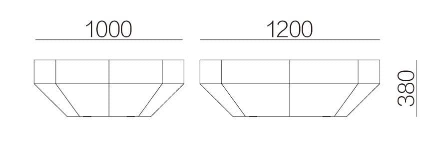 Низкий круглый журнальный столик из нержавеющей стали HC28 maison SKY ARCH-00060926 - Вид №2