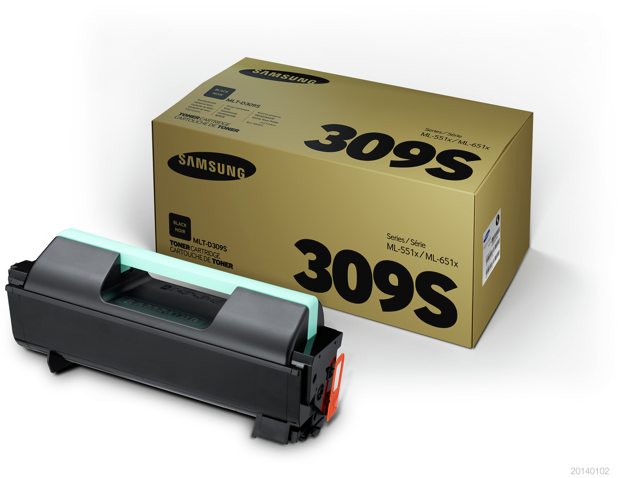 SV105A Samsung mlt-d309s black toner cartridge HP Santreyd  - Вид №2