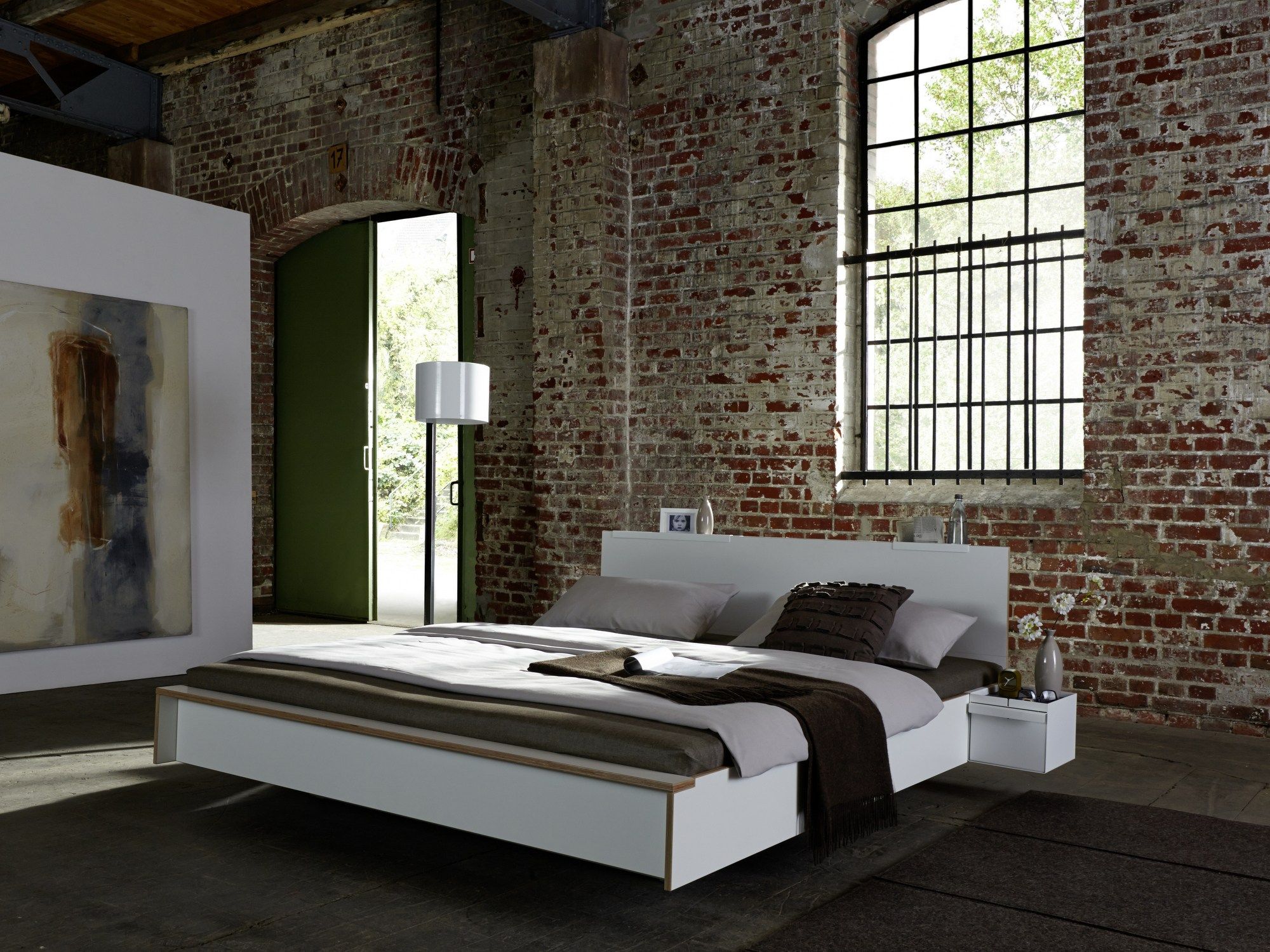 Двуспальная кровать из многослойной ткани Müller Small Living Flai ARCH-00048849 - Вид №8