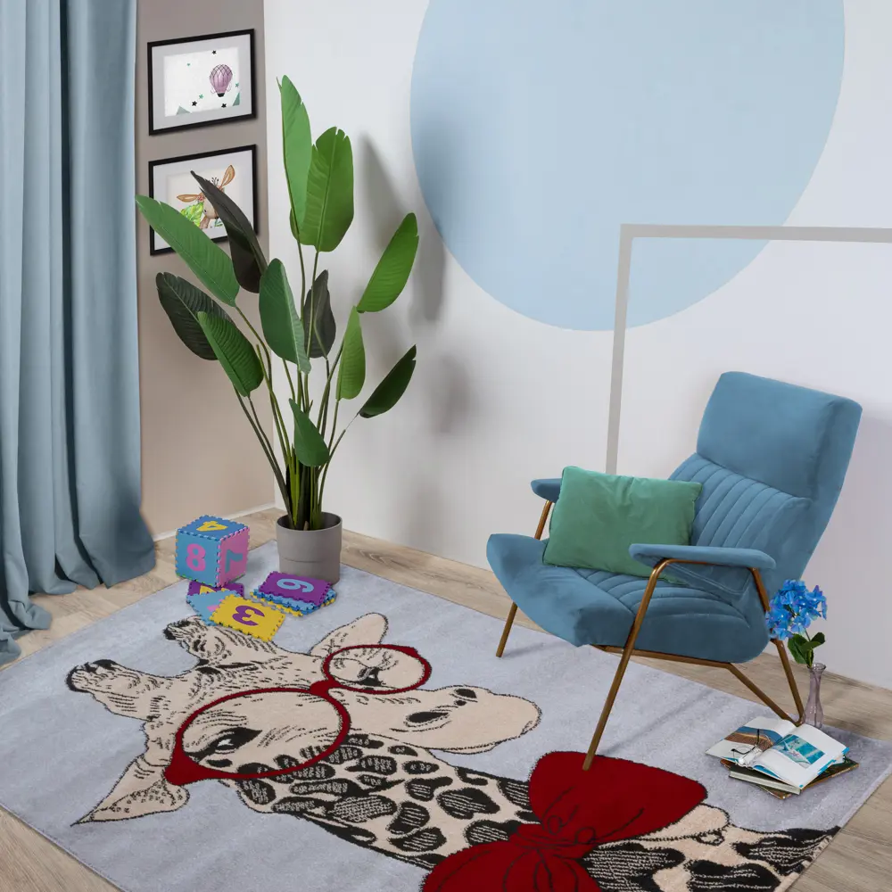 89366852 Ковер Kids Collection 133x190 см полипропилен M856A STLM-0826695 Santreyd 