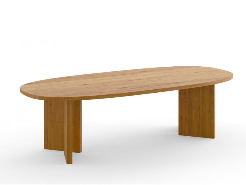 Овальный дубовый обеденный стол e15 Kaname ARCH-00038251 - Вид №1
