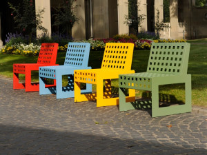 Наружное сиденье из нержавеющей стали