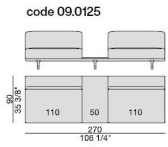 Porada Модульный тканевый диван с вещевым ящиком Eighteen sun-id-1365862 - Вид №13