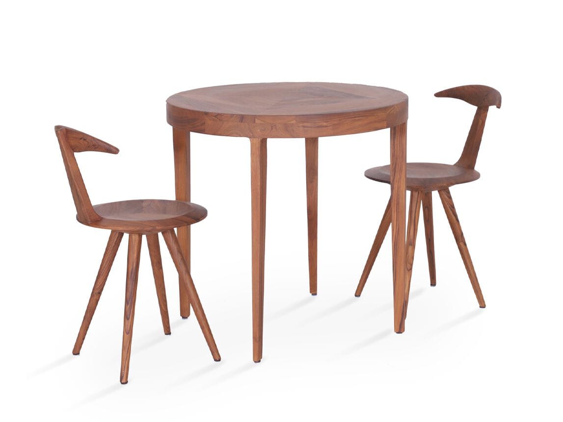 Круглый деревянный стол Alankaram CAKKAL ARCH-00098561 - Вид №3