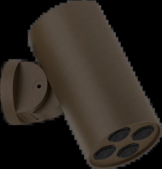 Насадка для душа 57261 845 Gessi Spotwater ТЕМНАЯ БРОНЗА