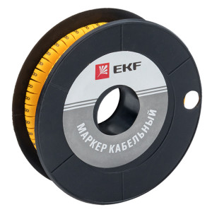 91261053 Маркер кабельный PROxima 4 мм2"8" 500 шт. ЕС-2 STLM-0525901 EKF