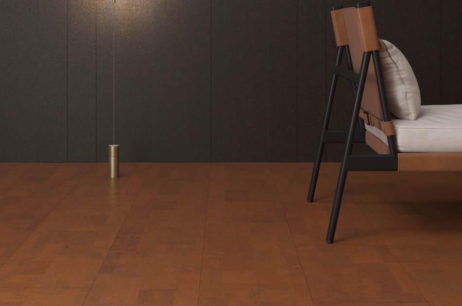 216 111 616 Окрашенный пробковый пол Terracotta GRANORTE Recolour - Вид №1