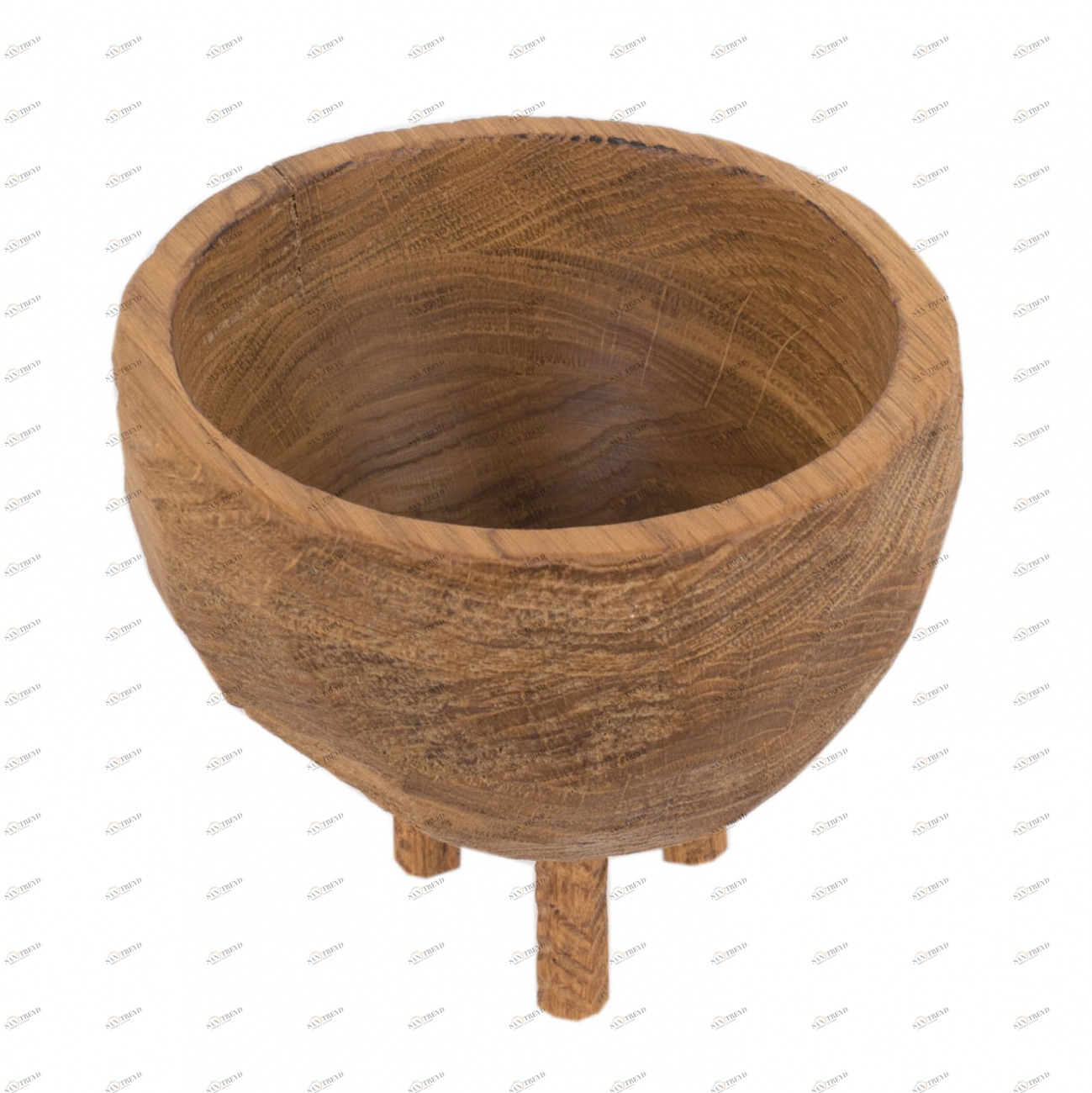 Миска 17см,коричневый FUGA ECO WOOD 123651 Коричневый 