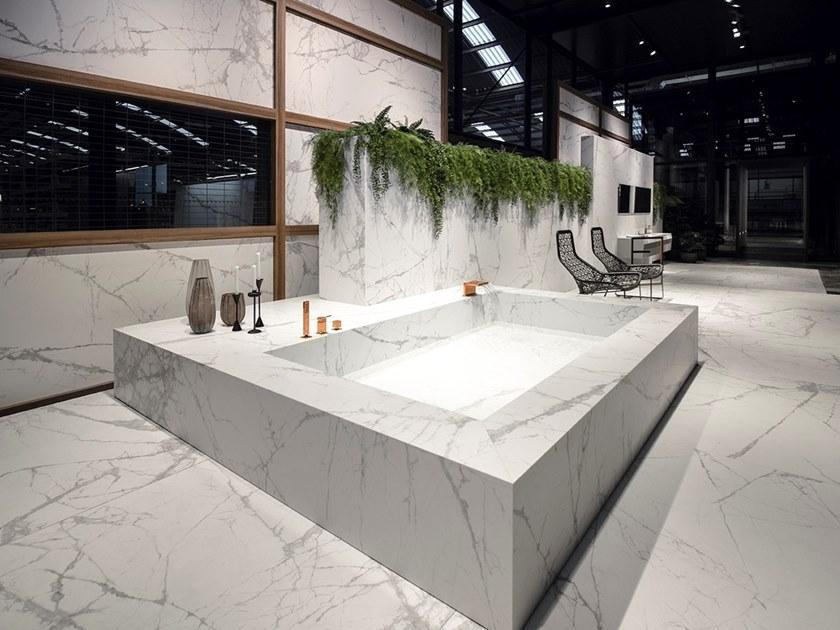 Inalco Настенная / напольная плитка из керамогранита с эффектом мрамора Mdi | islimm® sun-id-1438942 - Вид №1