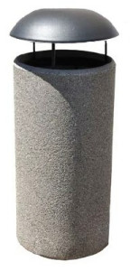11705 КЁЛЬН с крышкой, урна из бетона LAB.Space