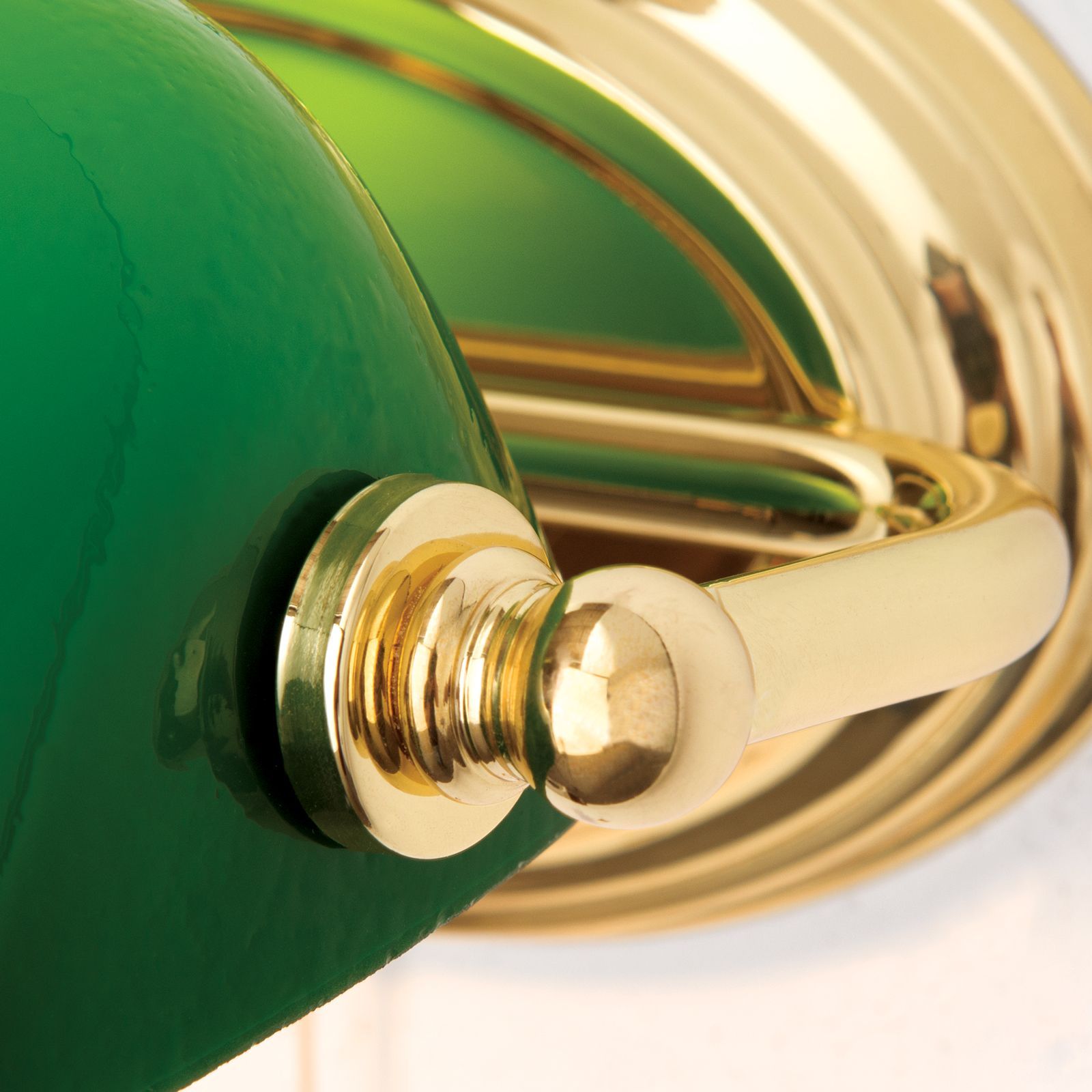 Регулируемая лампа для чтения из латуни и стекла Orion Harvard ARCH-00125513 - Вид №5