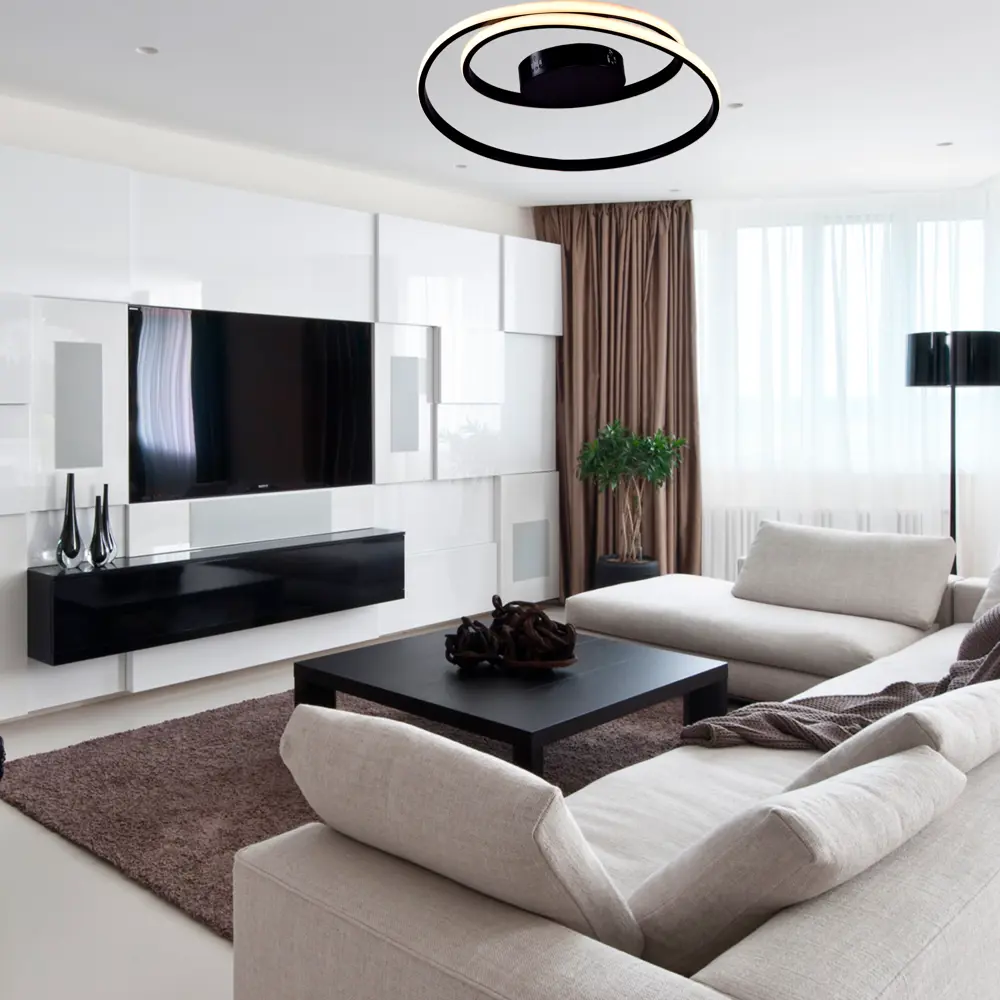 КЛЮЧНИК Вавилон — современный светодиодный потолочный светильник 88492374 STLM-0934849 - Вид №12