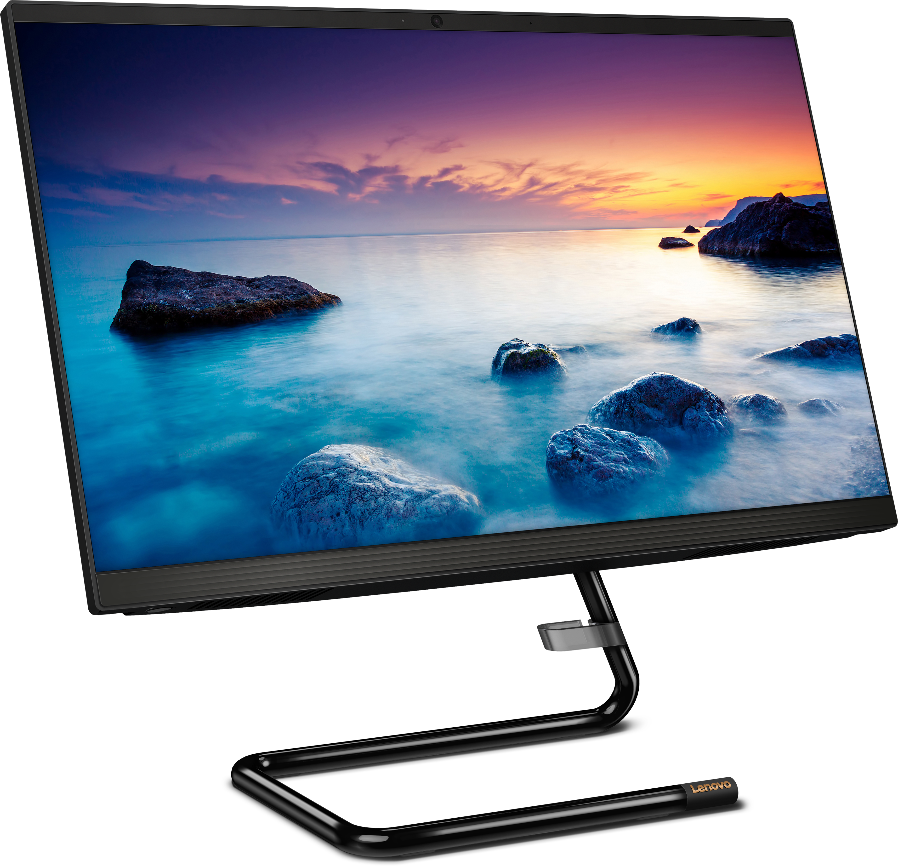 F0EX000VRK ideacentre aio 3 22ada05 21.5"(1920x1080)/amd ryzen 3 3250u(2.6ghz)/8192mb/256ssdgb/dvdrw/int:amd radeon/bt/wifi/war 1y/5.28kg/black/dos + клавиатура, мышь usb Lenovo Santreyd  - Вид №5