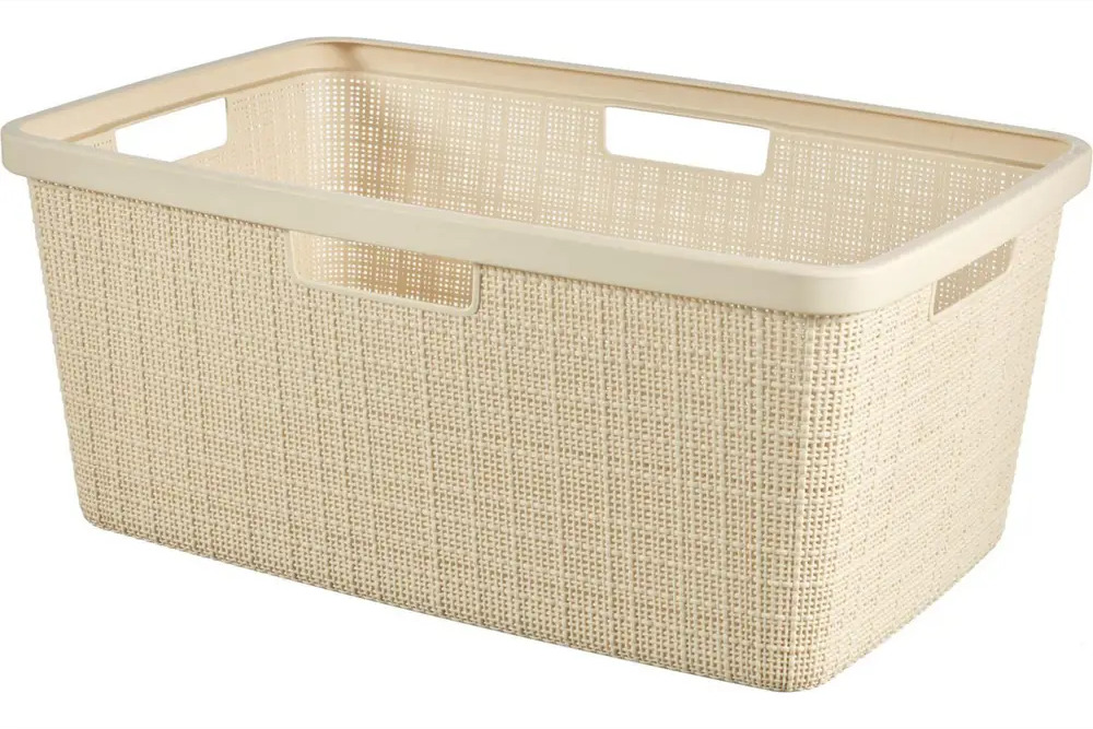 91476543 Корзина для чистого белья в ванную комнату Curver JUTE 46 литров STLM-0977106