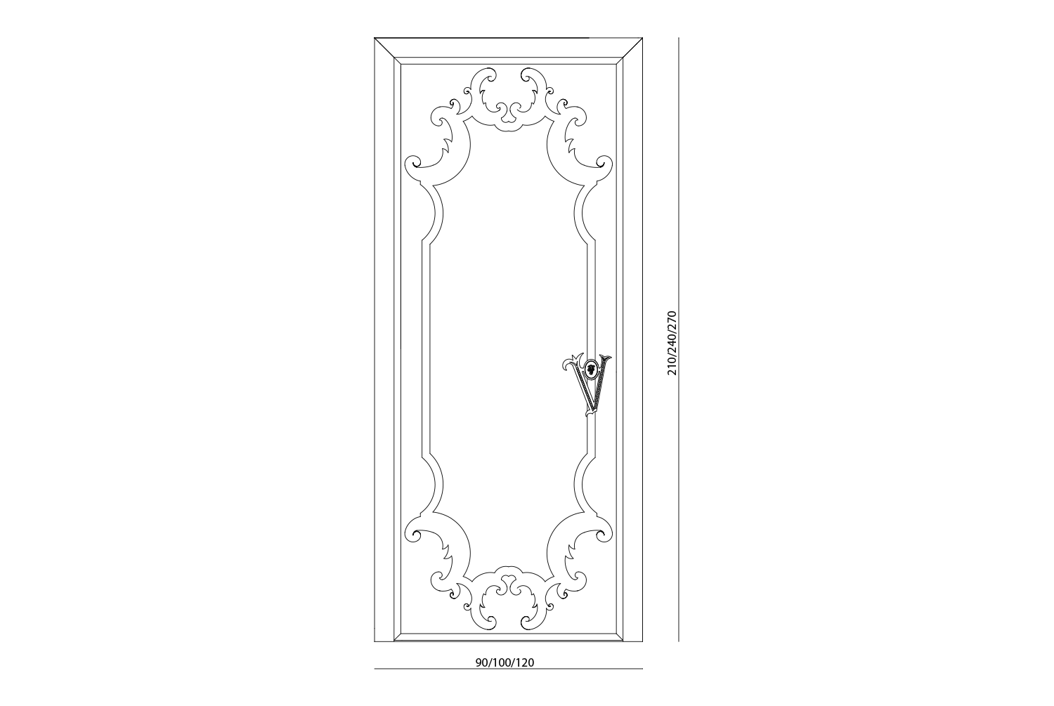 Sequoia/W Дверь Visionnaire  - Вид №5