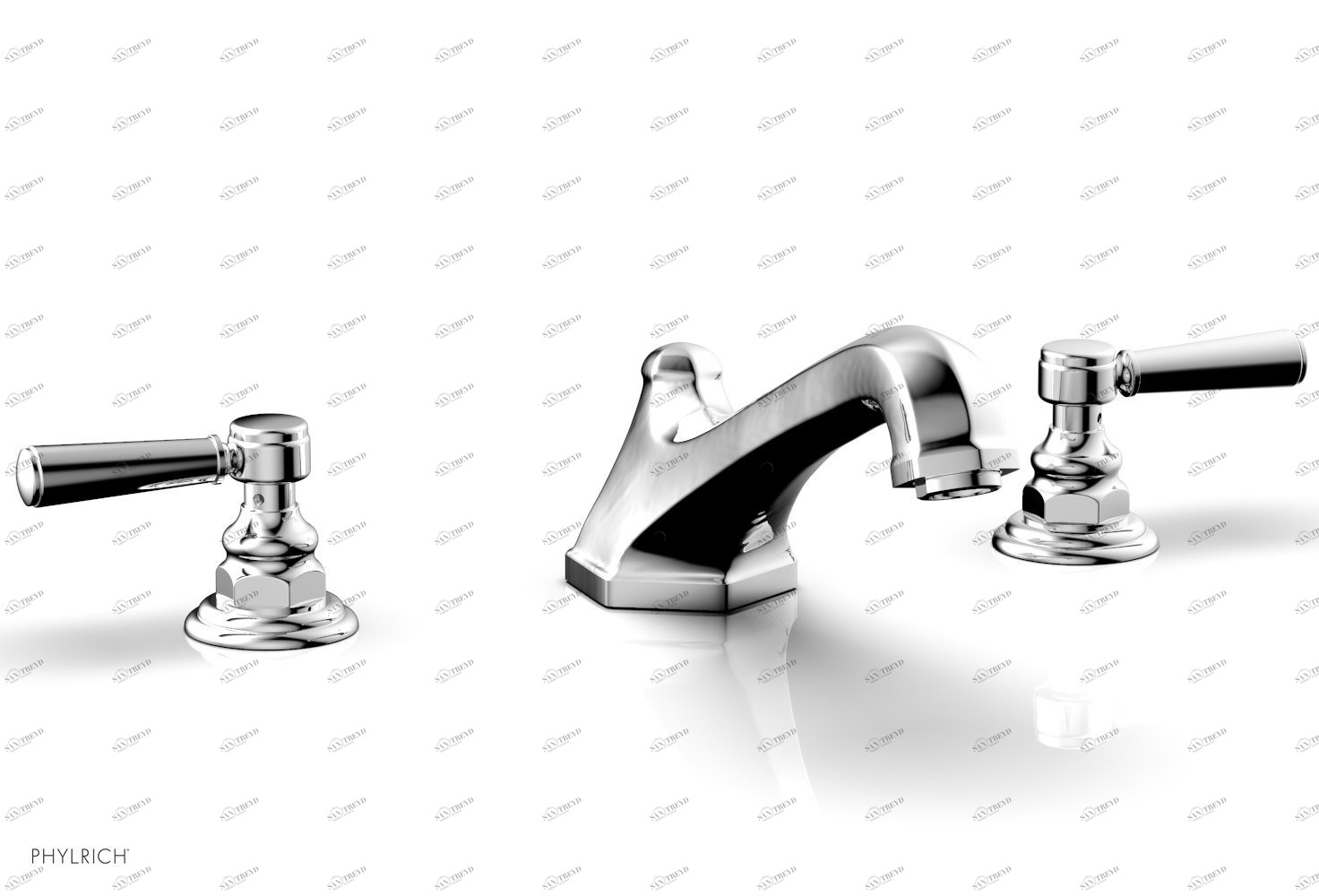 Смеситель для ванны HEX TRADITIONAL Phylrich  500-41-026 Хромированный 