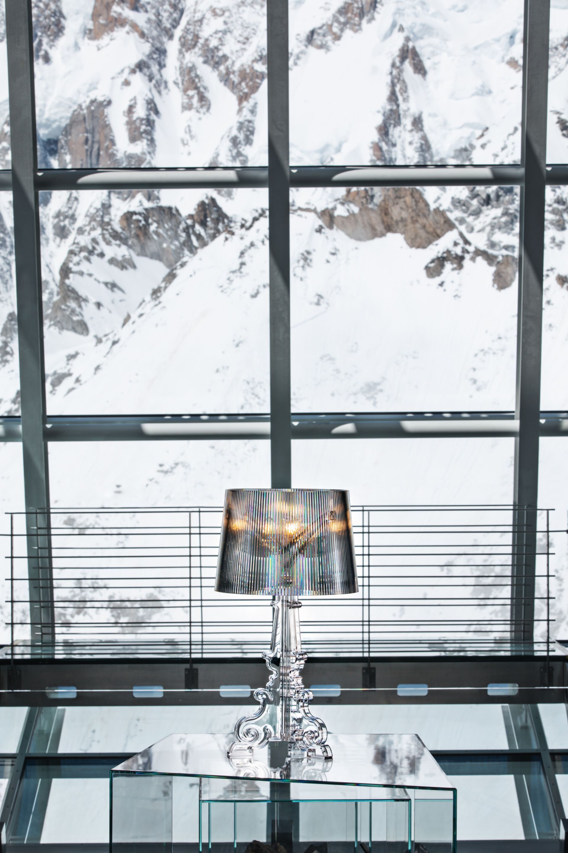 Поликарбонатная светодиодная настольная лампа с регулируемой яркостью Kartell BOURGIE ARCH-00127267 - Вид №2