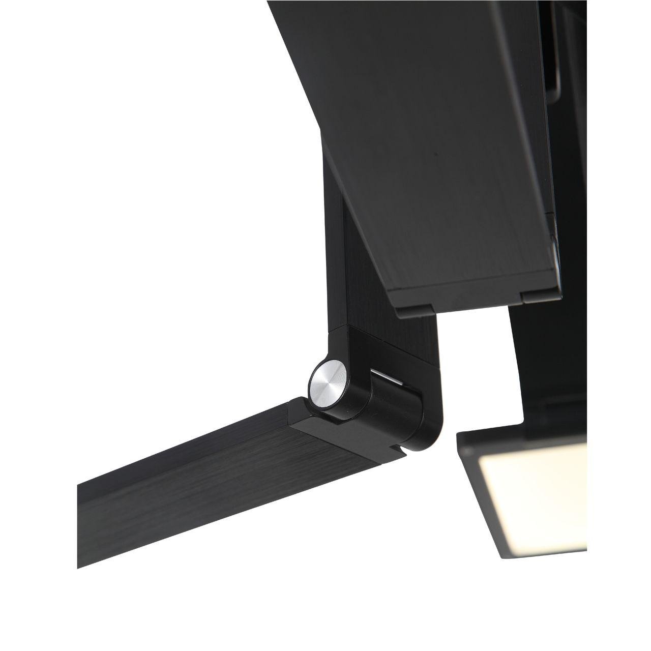 Подвесная светодиодная люстра ST Luce Teocoli SL841.402.06 черная ST LUCE ДИЗАЙНЕРСКИЕ, TEOCOLI 279973 Черный  - Вид №1