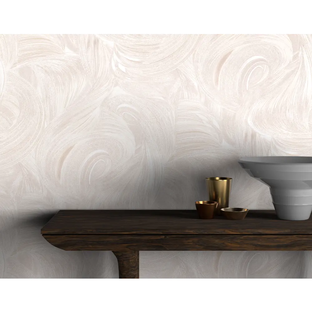 Обои флизелиновые Asc Wallpaper Elsa бежевые 1.06 м 192061 STLM-2179400 - Вид №4