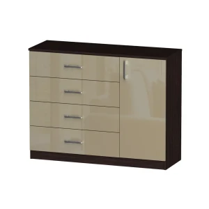 91545921 Комод Furnistyle 10686 5 ящиков 115x40x90 см ЛДСП цвет разноцветный STLM-1482283