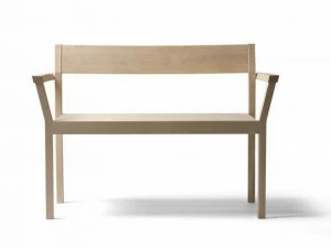 Nikari Деревянная скамейка со спинкой Periferia