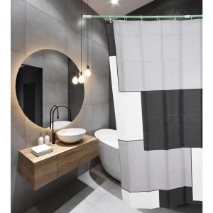 91959258 Шторка для ванной комнаты SANTREK HOME 307785 180x180см цвет разноцветный STLM-1357841