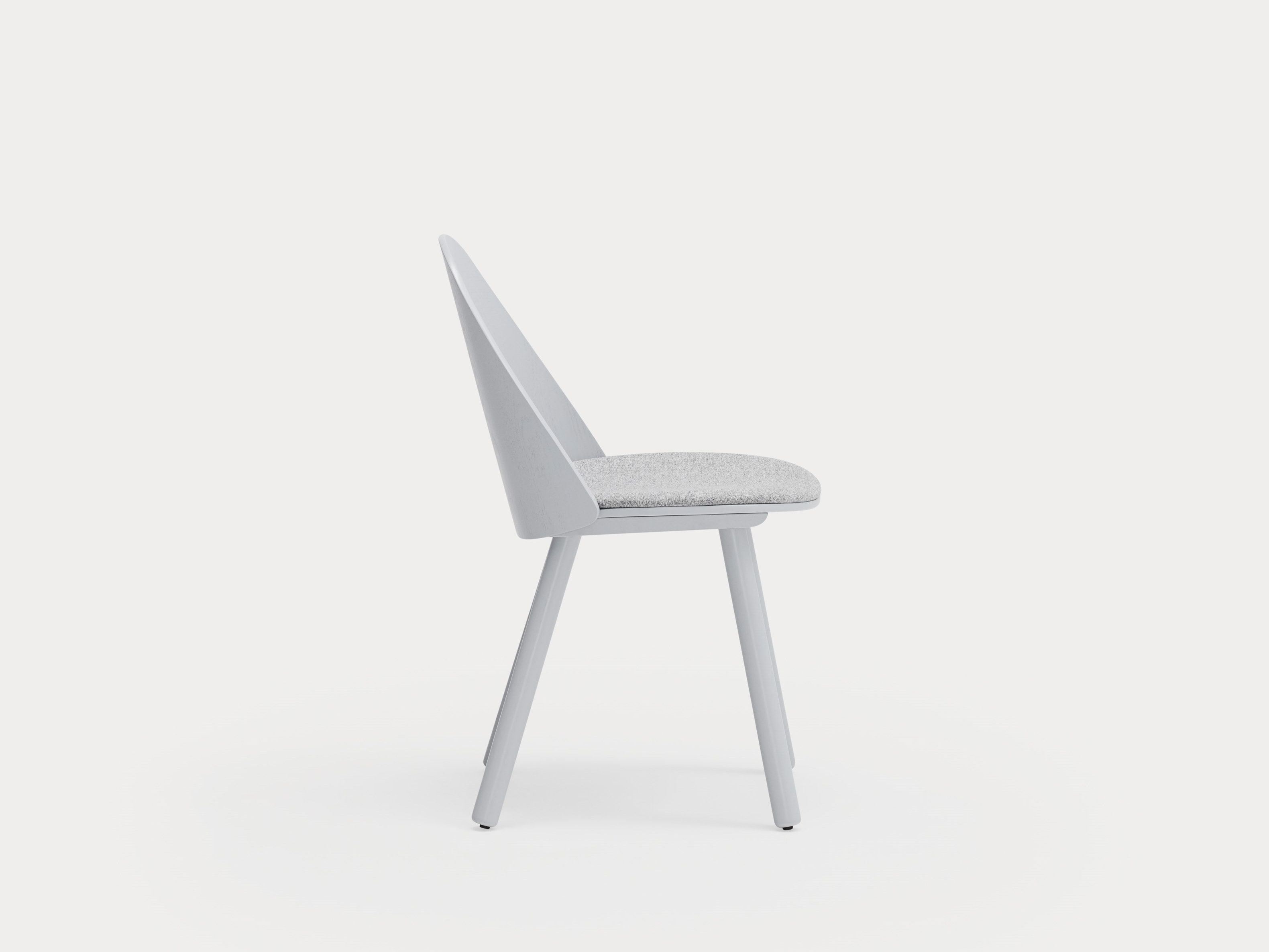 Деревянный стул с мягким сиденьем TEULAT Uma ARCH-00082316 - Вид №1