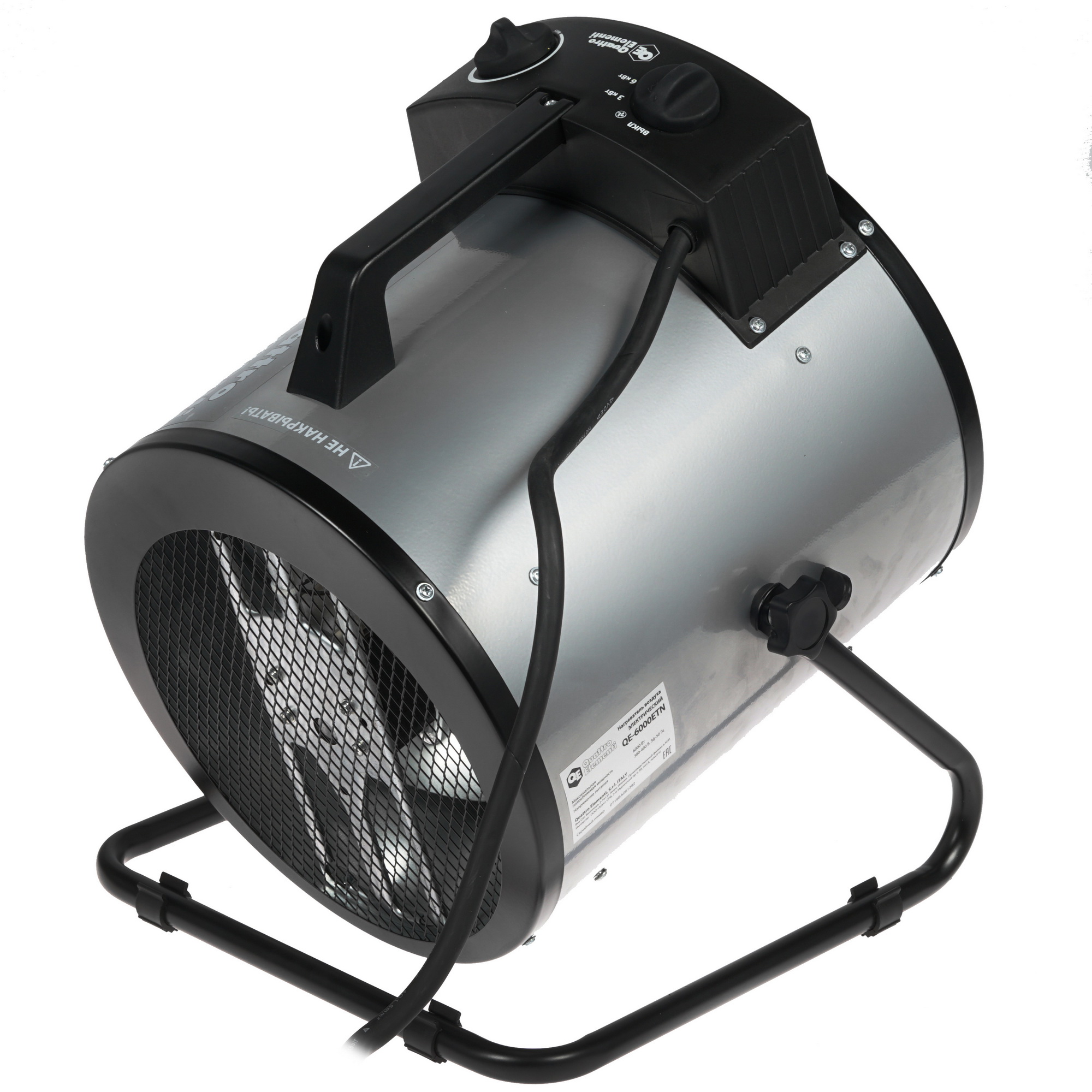 1071105 Тепловая пушка электрическая Quattro Elementi QE-6000 ETN 649-271 STDN-0066179 - Вид №1