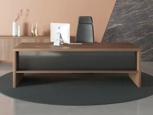 Ersa Прямоугольный рабочий стол из фанерованной древесины с системой управления кабелями