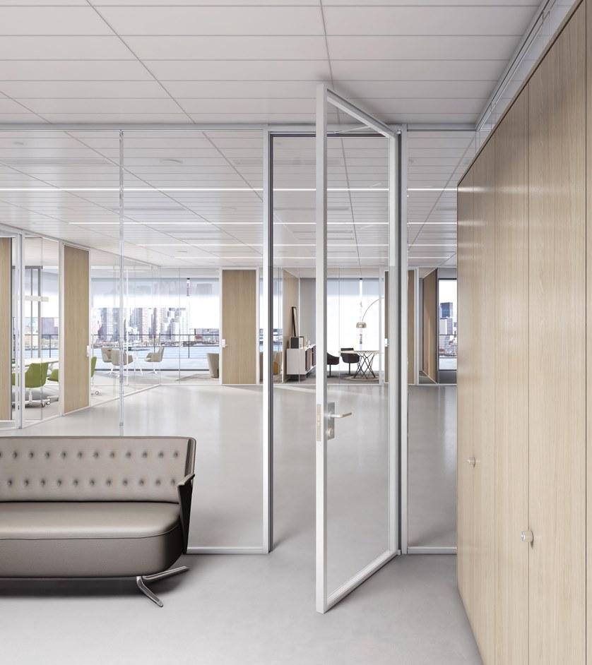 ESTEL GROUP Мобильная перегородка из закаленного стекла для офиса sun-id-1464530 - Вид №15