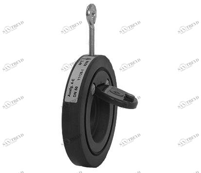 SANIT 774420106 Обратный клапан без пружины, PVC-U 