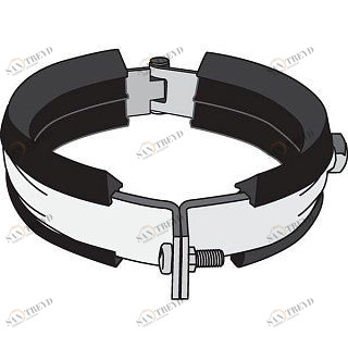 Хомут обжимной 50 М 8 RAUPIANO PLUS без шпильки REHAU 120504