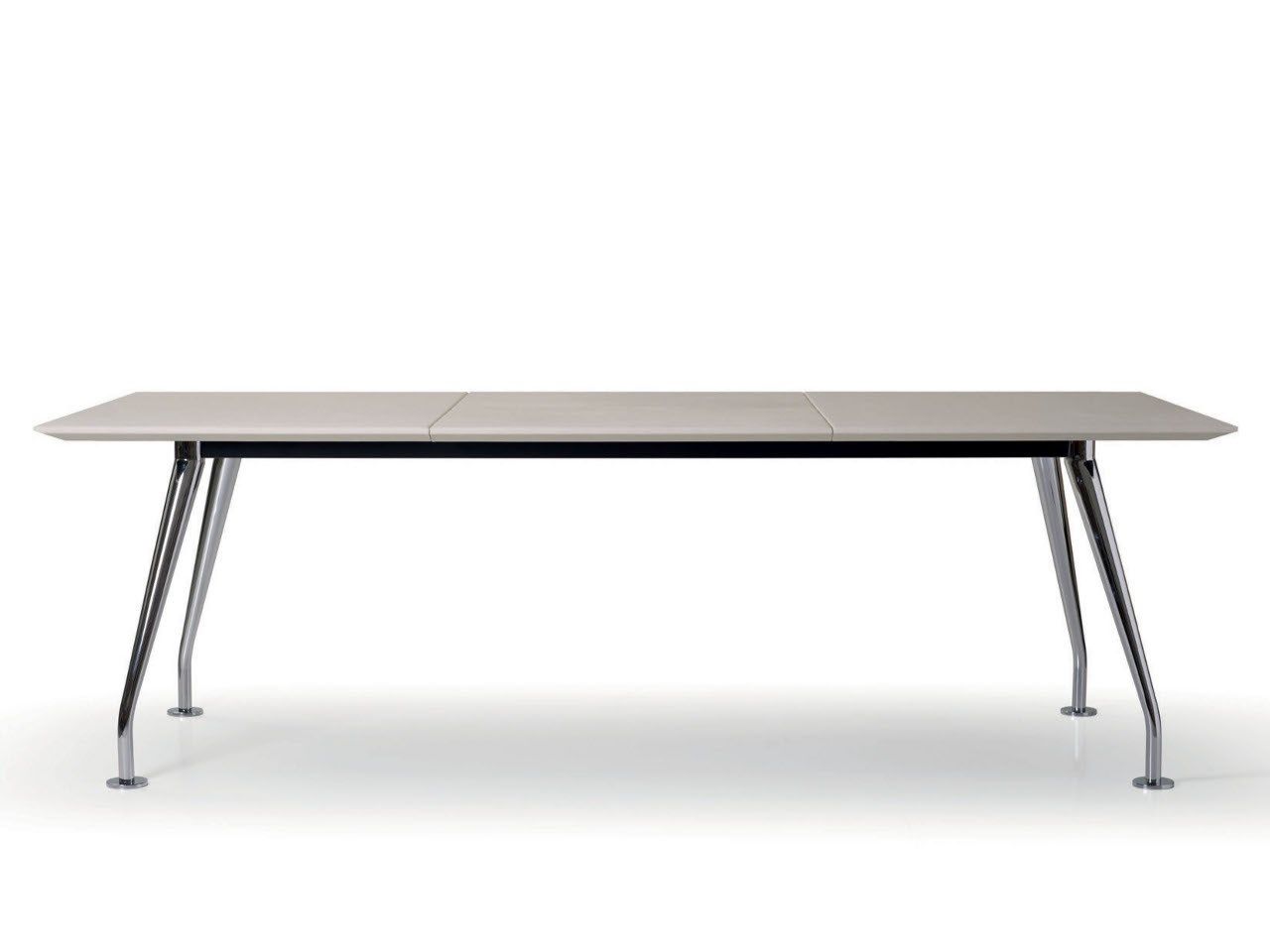 Кожаный модульный прямоугольный стол для совещаний Quinti Sedute ARCH-00009109