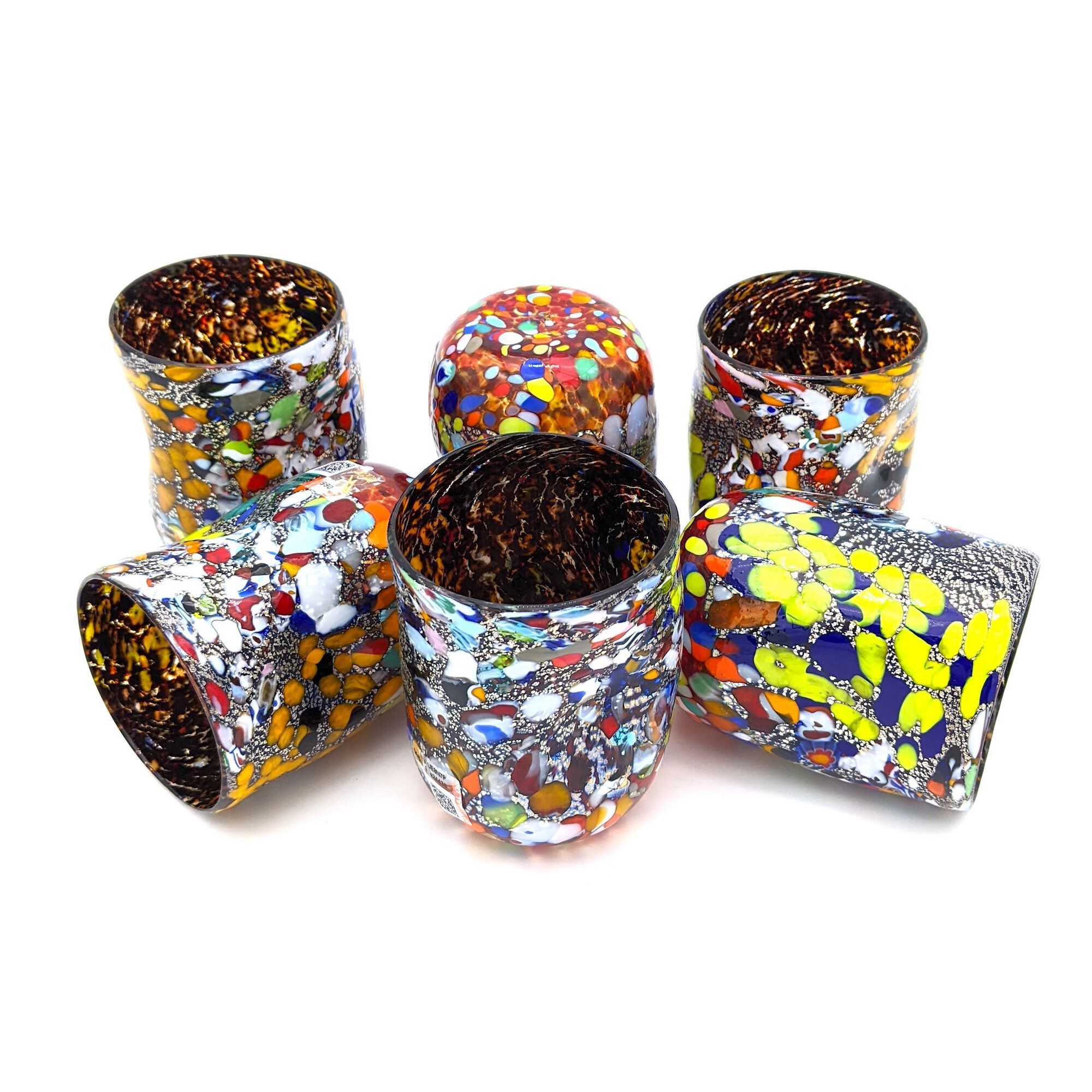 Набор из шести стаканов из муранского стекла ручной работы YourMurano готы ARCH-00067640 - Вид №4