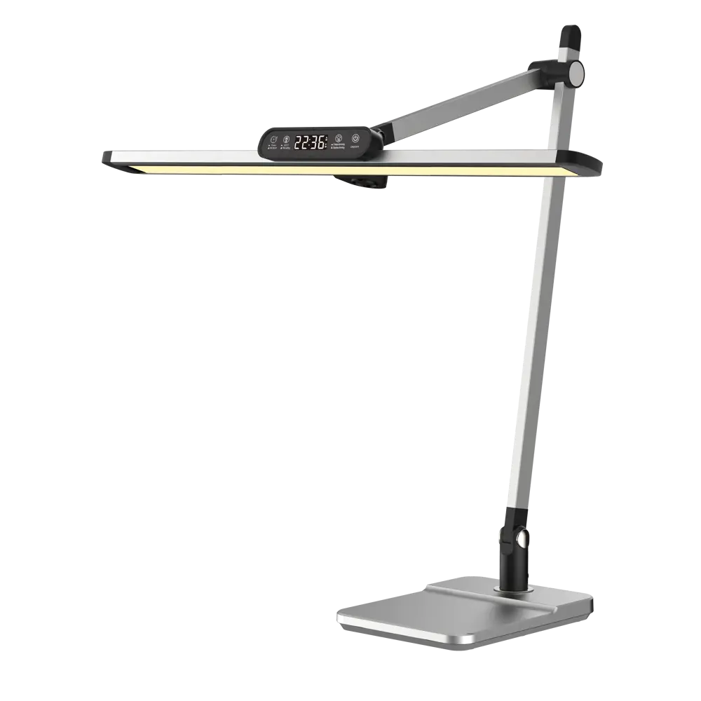 Настольная лампа Camelion KD-878 с сенсорным управлением и часами 89387929 STLM-1485343