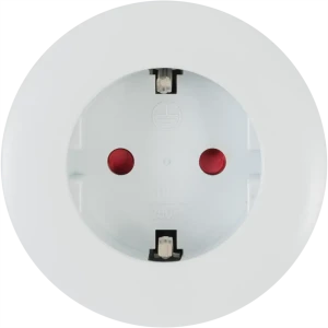 Розетка для трека 10 А цвет белый