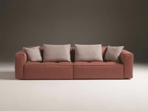 Egoitaliano 3-х местный тканевый диван со съемным чехлом с электроприводом