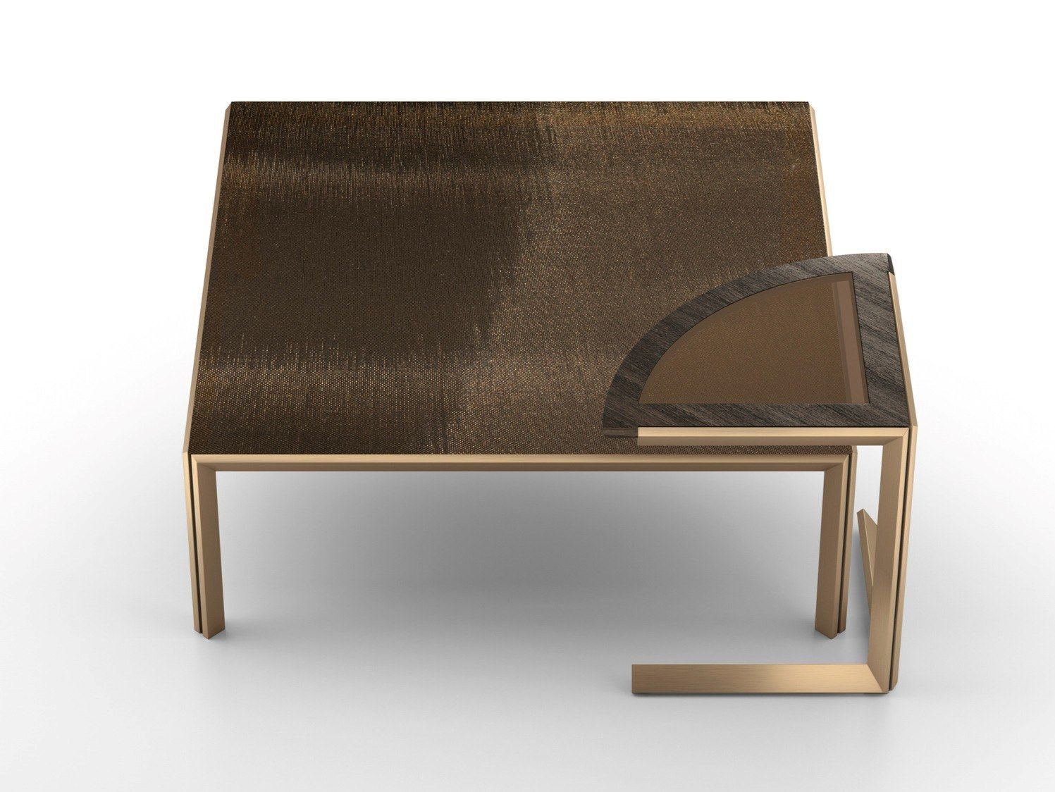 Квадратный Хрустальный журнальный столик F.lli Orsenigo ARCH-00057545 - Вид №1