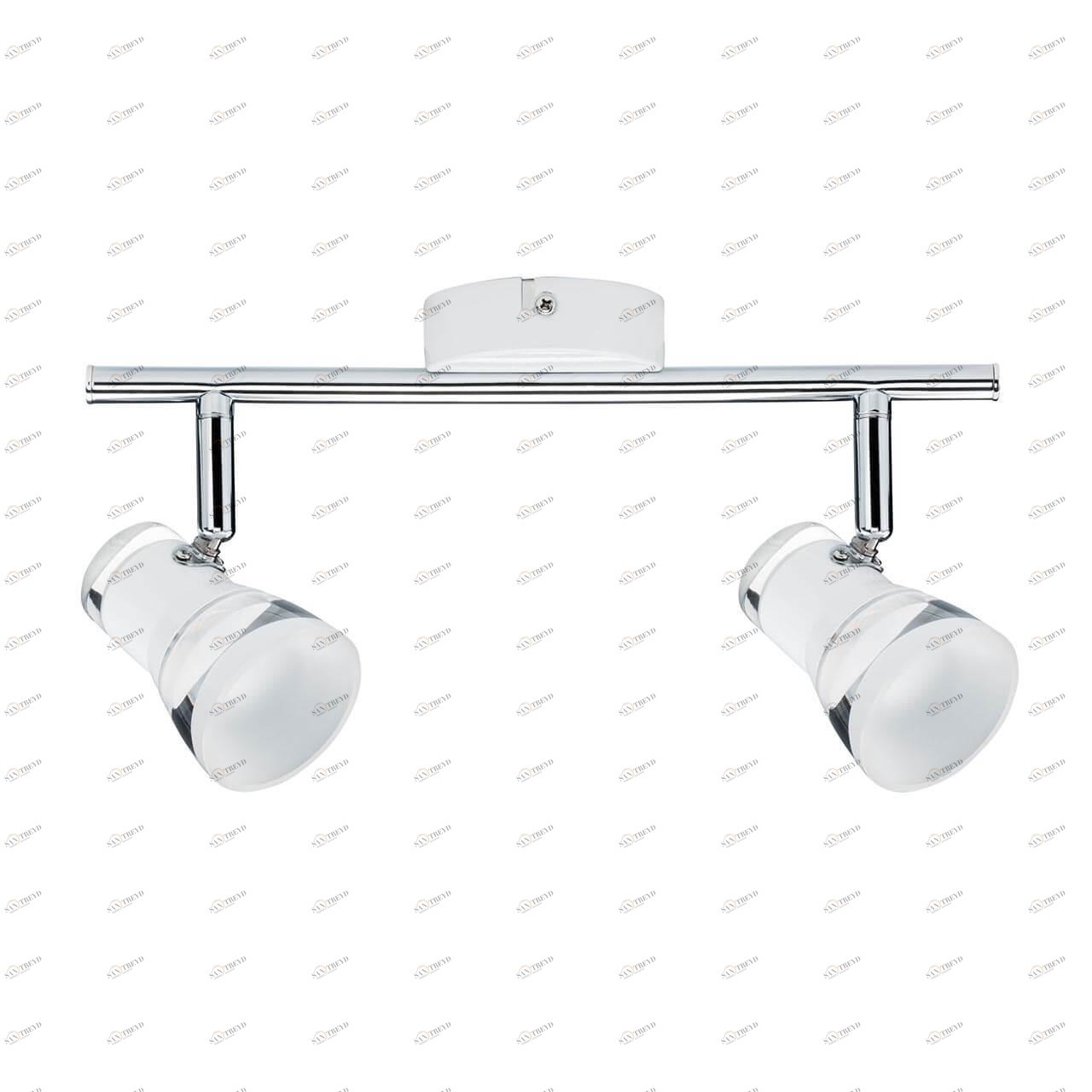 Спот потолочный белый светодиодный с 2 плафонами Paulmann Clear 66663 PAULMANN CLEAR 00-3891741 Белый