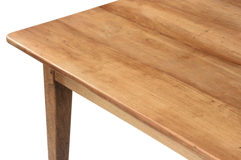 0046-17 Загородный стол с закругленной конической ножкой ijlbrown  - Вид №2