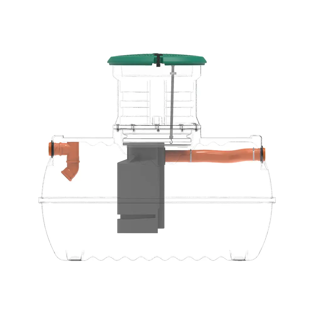 Септик трехкамерный Rostok Ground 4 1800 литров 660 л/сутки STLM-2071308 - Вид №7