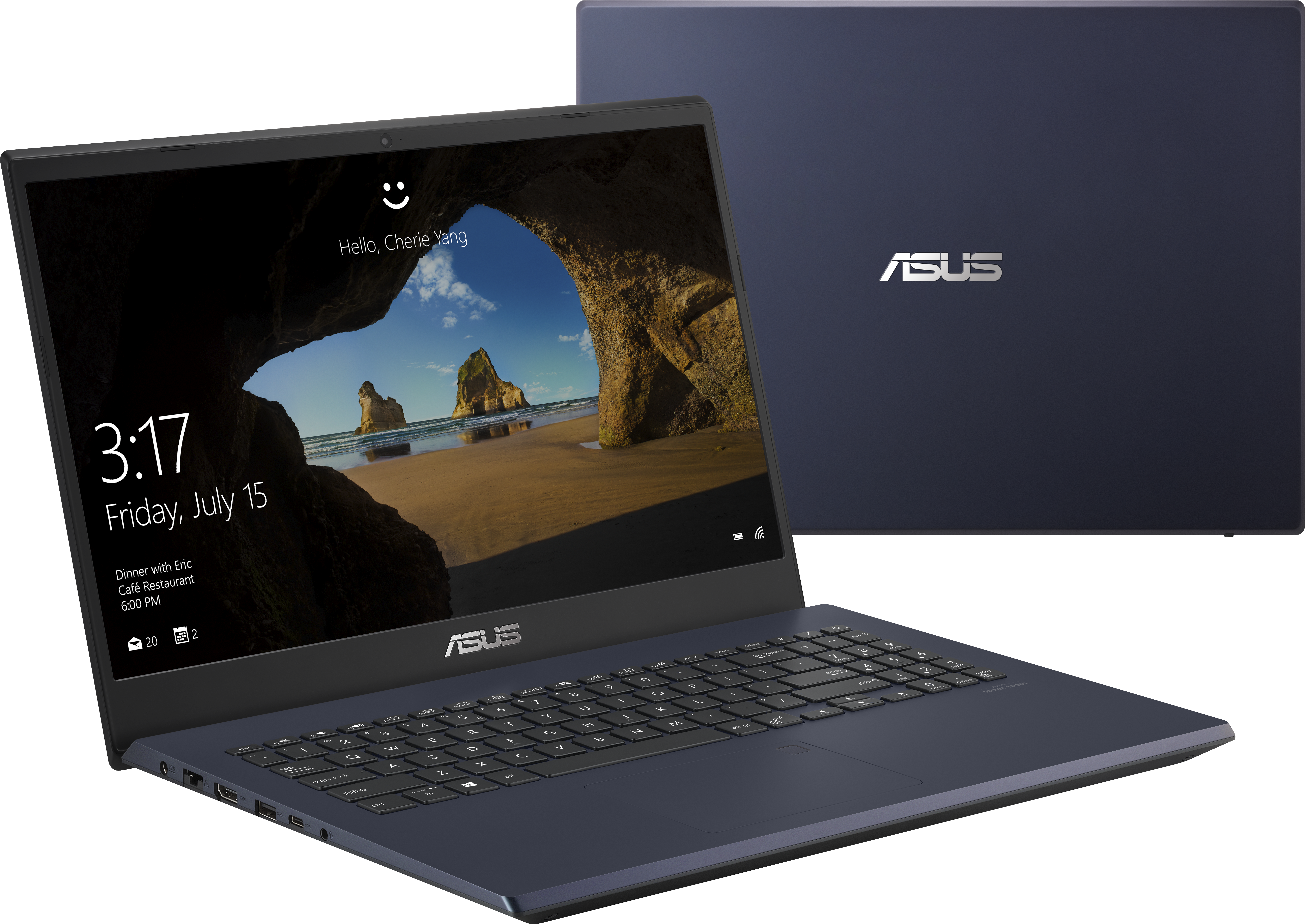 90NB0QI1-M02480 x571li-bq155t 15.6"(1920x1080 (матовый) ips)/intel core i5 10300h(2.5ghz)/8192mb/512ssdgb/nodvd/ext:nvidia geforce gtx1650ti(4096mb)/cam/bt/wifi/war 1y/2.14kg/star black/w10 ASUS Santreyd  - Вид №17