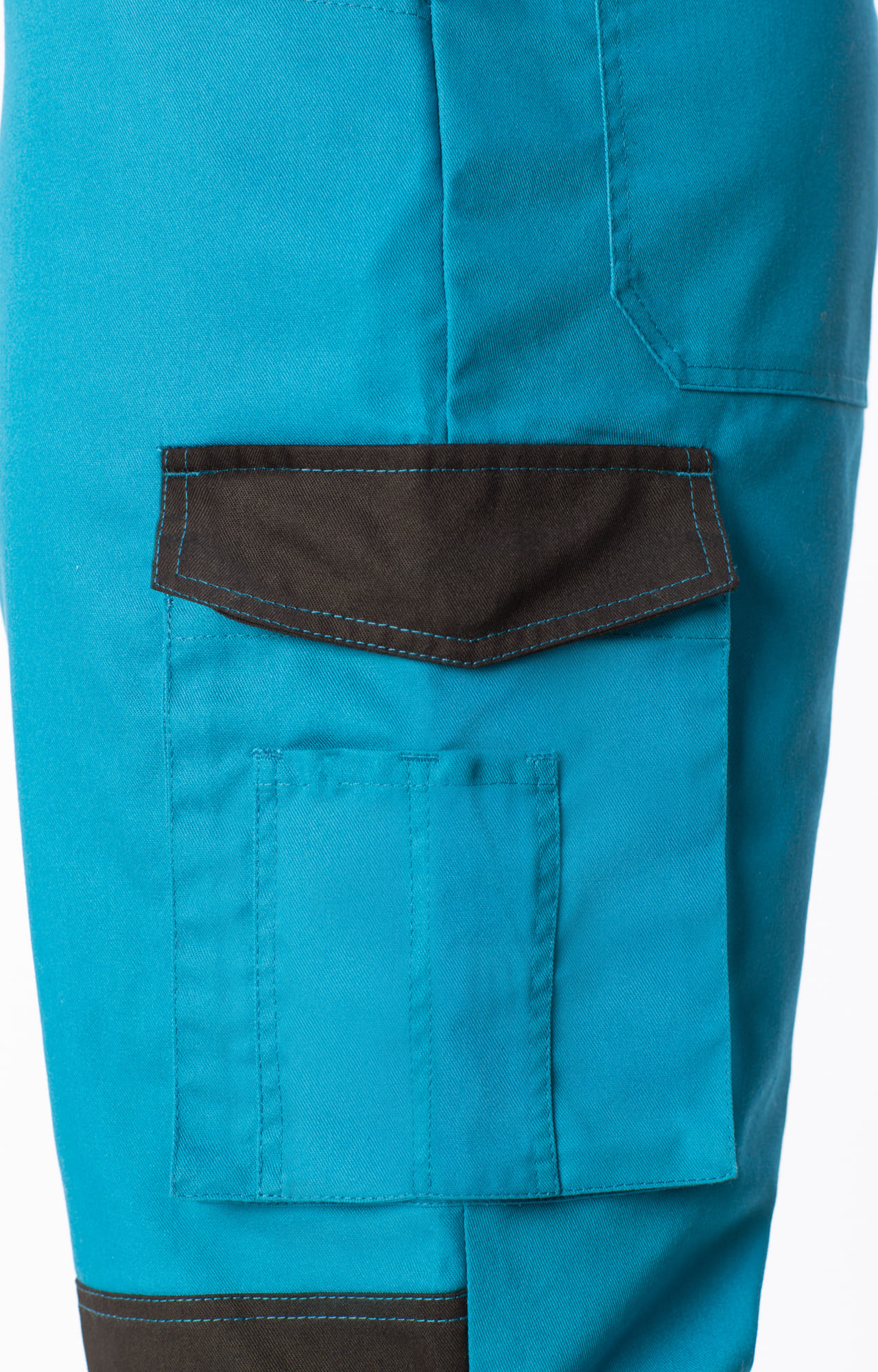 5045245 Костюм NEW черный-аквамарин STATUS  Летняя спецодежда  размер 52-54/170-176  - Вид №13