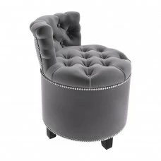 Пуф со спинкой PEZARO серый PUSHA ДИЗАЙНЕРСКИЕ, PUSHA 061316 Серый